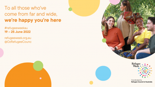 Refugee Week 2022 banner